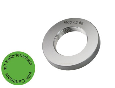 "GO" thread ring gauge M 60 x 3 - 6g