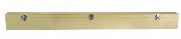 Wooden case suitable for 600 mm knife straight edges