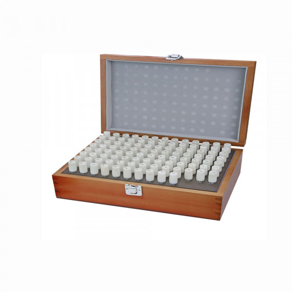 Pin gauge set Ø 1,00 - 2,00 length 70 mm 101 pcs/set