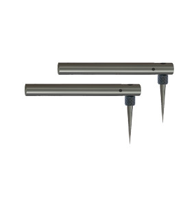 Messspitze R0,3 x Ø 2 x 40 mm für Messschieber-Messadapter