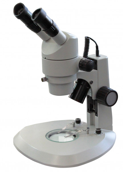 Stereo Mikroskop Serie MZPS 0850 mit Stand und Beleuchtung