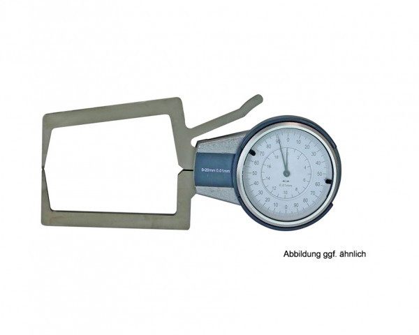 Caliper gauge for outside measurement 30 - 50 mm analogue
