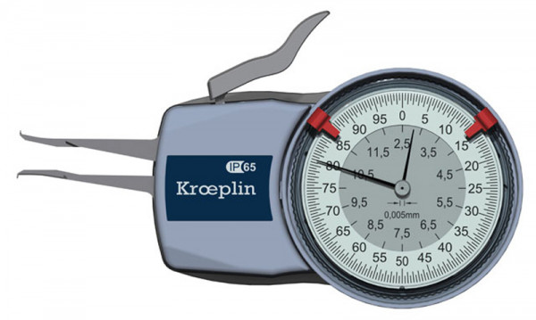 Kroeplin Innen-Schnelltaster H102 2,5 - 12,5 mm Messbereich analog
