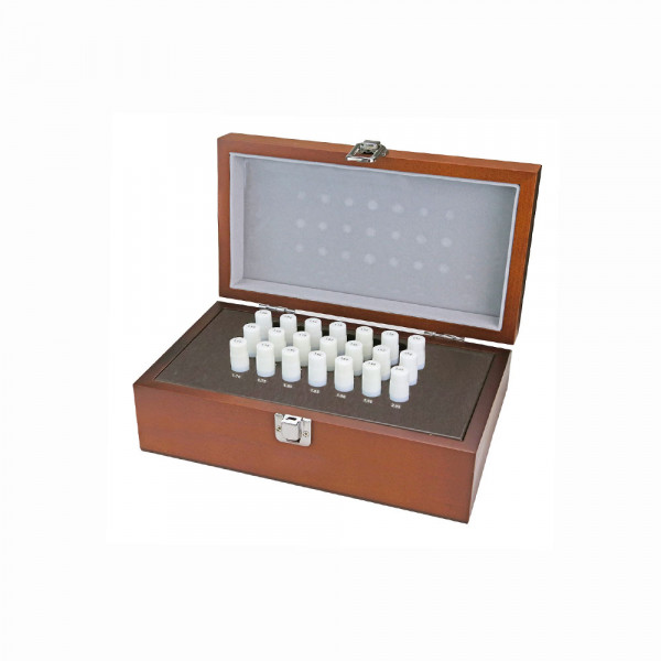 Pin gauge set Ø 4,00 - 5,00 length 70 mm 21 pcs/set