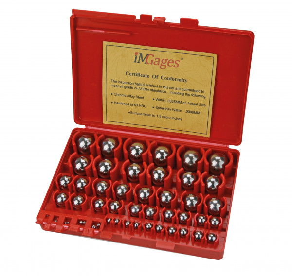 Measuring ball set 1 - 25 mm 50 pcs./set