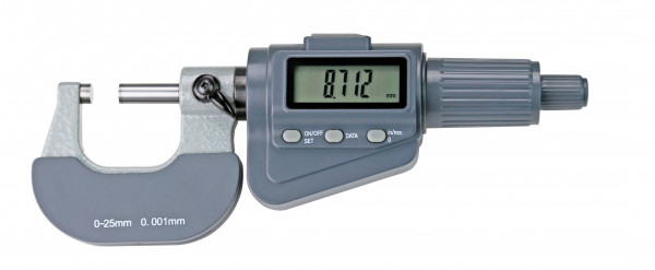 Digital micrometer 75 - 100 mm with friction ratchet DIN 863