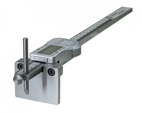 Digital steel marking gauge with rectangular plate range 0 - 200 mm