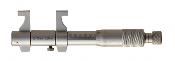 Inside micrometer 50 - 75 mm with round measuring faces