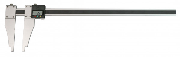 Digital Werkstatt-Messschieber, 500 x 150 mm, mit verschiebbarem Schnabel, aus Aluminium