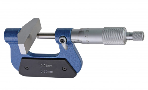 Large anvil micrometer 0-25 mm analogue