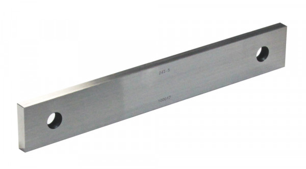 Parallelendmaß Stahl 131,4 mm zum Prüfen von Messschiebern, einzeln