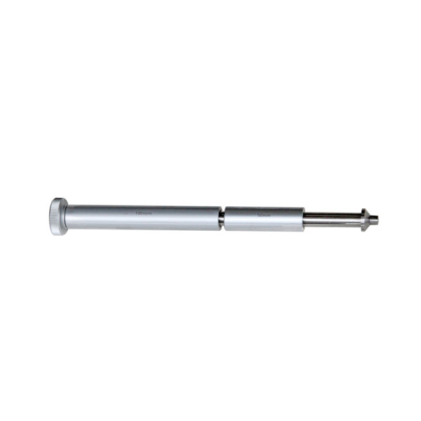 Measuring anvil and distance piece for micrometer with relocatable anvils
