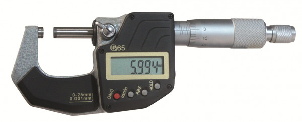 Digital micrometer 50 - 75 mm IP 65 DIN 863