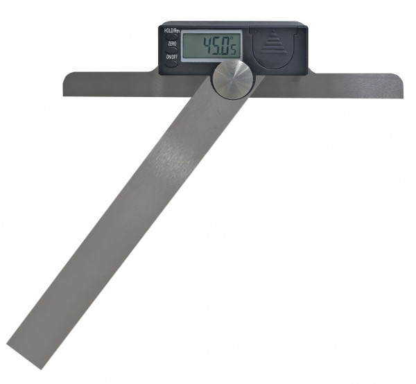 Digital steel protractor B 120 x L 150 mm