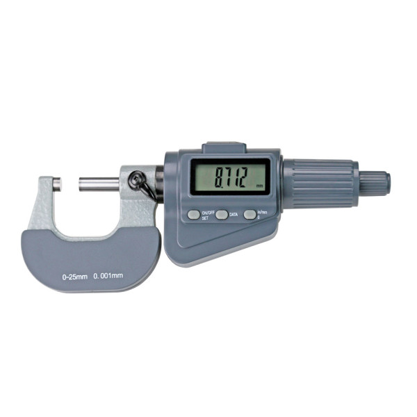 Digital Bügelmessschraube 25 - 50 mm mit Friktionsratsche DIN 863