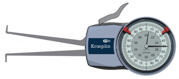 Kroeplin Innen-Schnelltaster H220 20 - 40 mm Messbereich analog