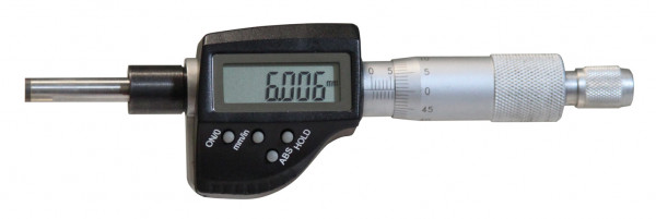 Digital micrometer head 0 - 25 mm DIN 863