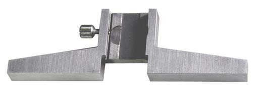 Depth measuring base 100 x 8,0 mm for caliper until 300 mm