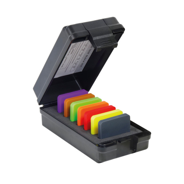 Comparison plate set 7 pcs. for shore durometer A/A0