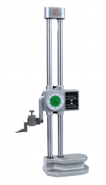 Height gauge 500 mm with fine adjustment and double column 