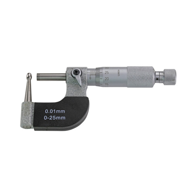 Tube micrometer measuring from 4,7 mm 0 - 25 mm 