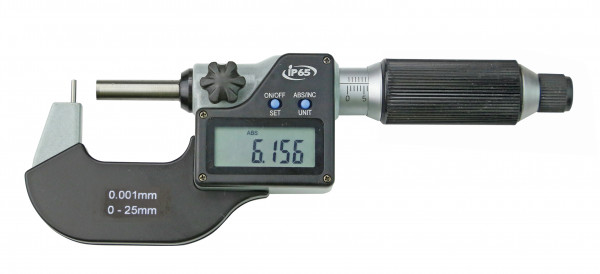 Digital tube micrometer measuring from 1,8 mm 0 - 25 mm