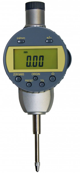 Digital dial indicator 25 x 0,01 mm absolute system