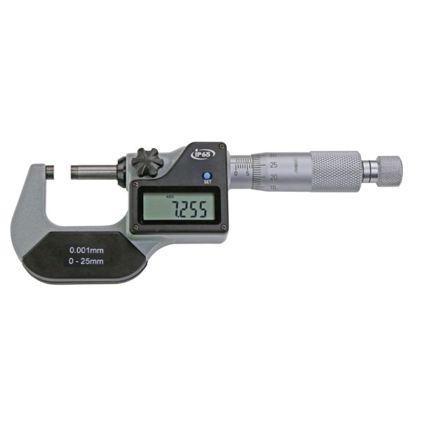 Digital-Bügelmessschraube 75 - 100 mm IP 65 Anzeige nur mm DIN 863
