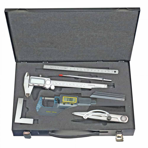 Measuring tool set 7 pcs./set digital for trainess