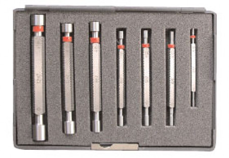 Limit plug gauges set 7 pcs. DIN 2245