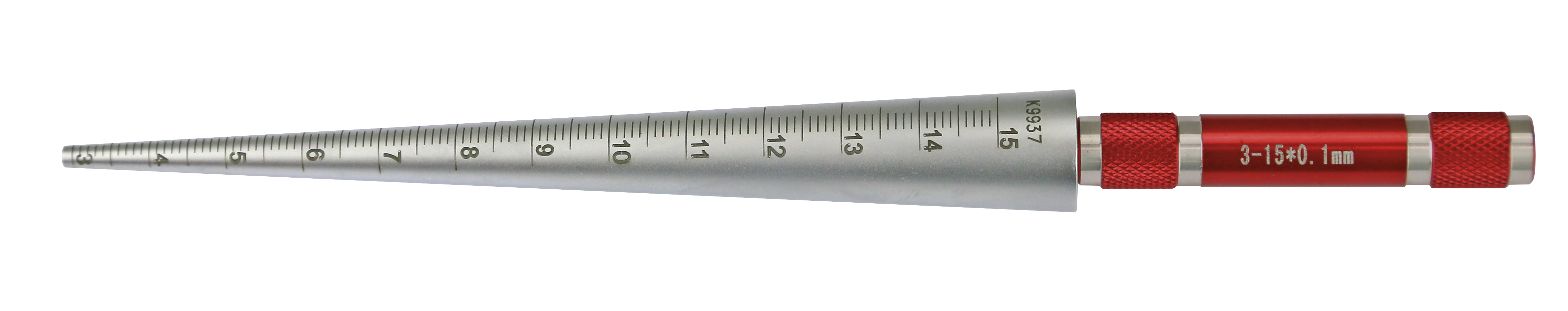 konische Messlehre hohe Präzision hohe Härte für Holzbearbeitung Messwerkzeug . konische Öffnungslehre 1–6,5/3–15/15–30/30–45 mm 1–6,5 mm langlebig