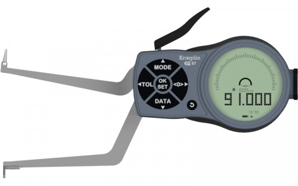 Kroeplin Innen-Schnelltaster L270P3 70 - 90 mm Messbereich 3-Punkt-Messung