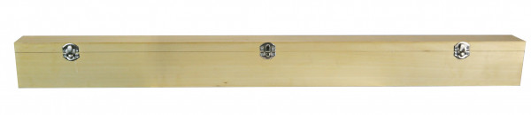 Wooden case suitable for 1000 mm knife straight edges