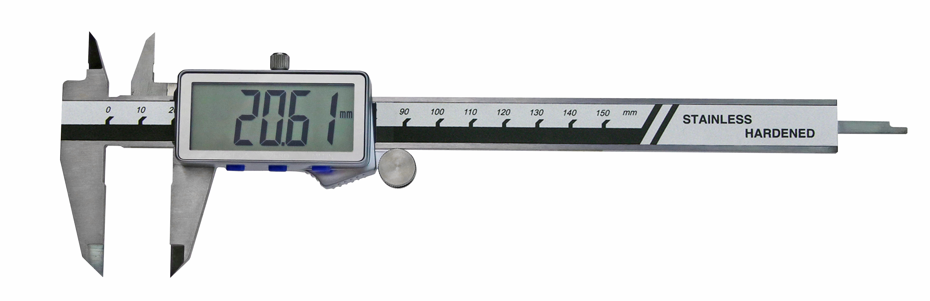 Digital-Messschieber 0 - 150 mm mit extra großer Anzeige DIN 862
