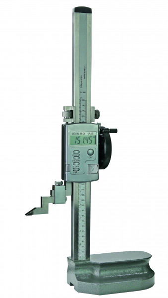 Digital height and marking gauge 0-300 mm with driving wheel