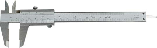 Vernier caliper 0-300 mm with set screw DIN 862