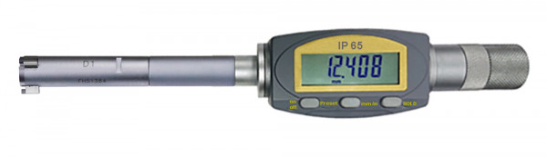 Digital three point internal micrometer 87 - 100 mm IP 65 DIN 863