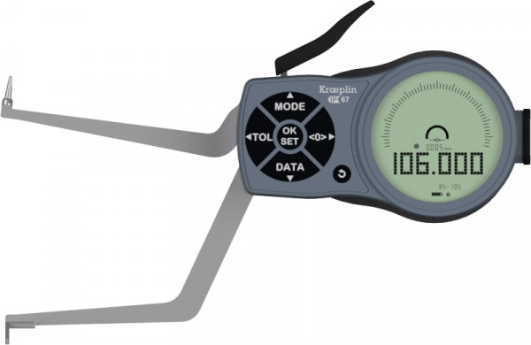 Kroeplin Innen-Schnelltaster L285P3 85 - 105 mm Messbereich 3-Punkt-Messung