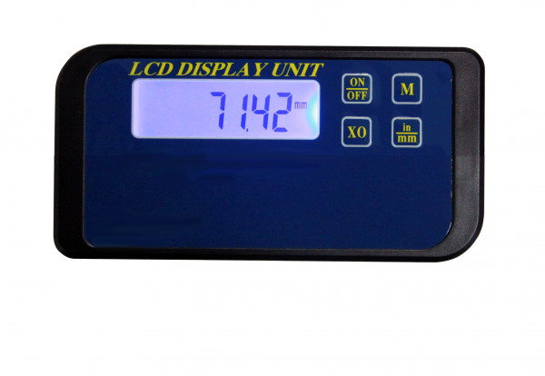 Digital display single for digital scale unit capacitive measuring system