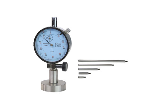 Dial indicator 10 x 0,01 mm with round depth base Ø 25 mm