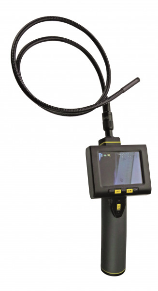 Foto-Video-Endoskop mit Sonde Ø 9 x 1000 mm | abnehmbarer drahloser 3,5"  LCD-Farbmonitor