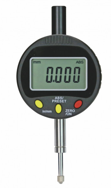 Digital dial indicator range 0 - 12,7 mm, reading 0,001 mm