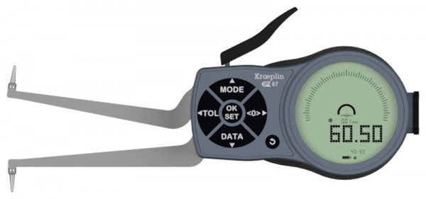 Kroeplin Innen-Schnelltaster L240 40 - 60 mm Messbereich digital