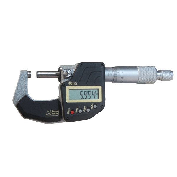 Digital Bügelmessschraube 0 - 25 mm IP 65 DIN 863
