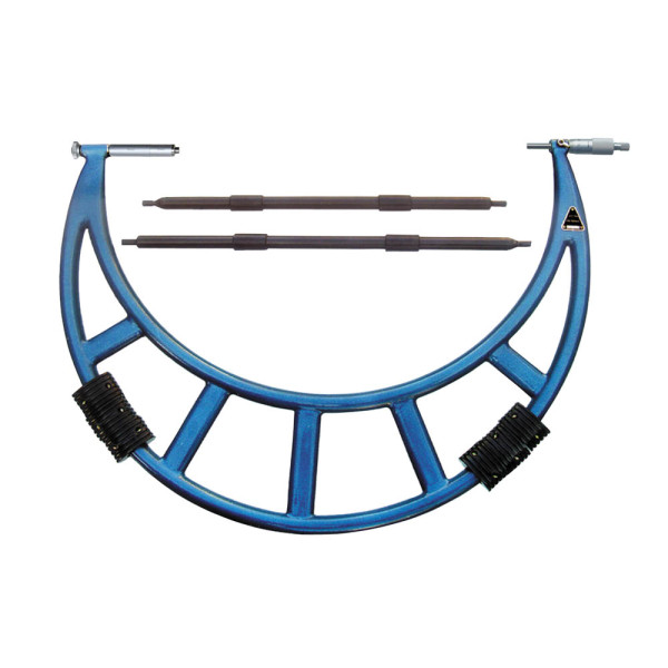 Micrometer 300 - 400 mm range with relocatable anvils