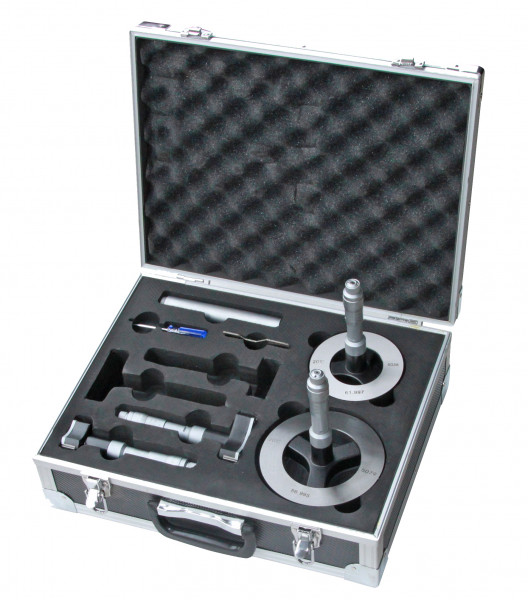 Three point internal micrometer set 50 - 100 mm DIN 863
