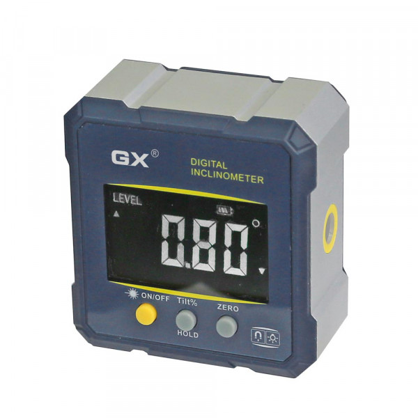 Digital inclinometer 4 x 90° with laser marking line