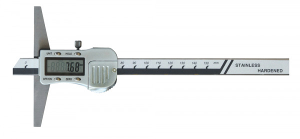Digital depth caliper 0 - 150 mm DIN 862 3V