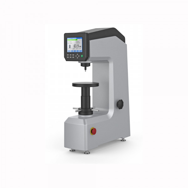 Rockwell hardness tester with digital display