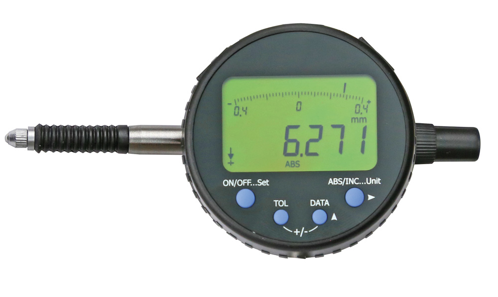 Digital dial indicator, 12,7 x 0,001 mm